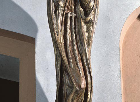BŁOGOSŁAWIONY SZYMON Z LIPNICY, 1978, drewno polichromowane, Nowy Sącz - Zawada