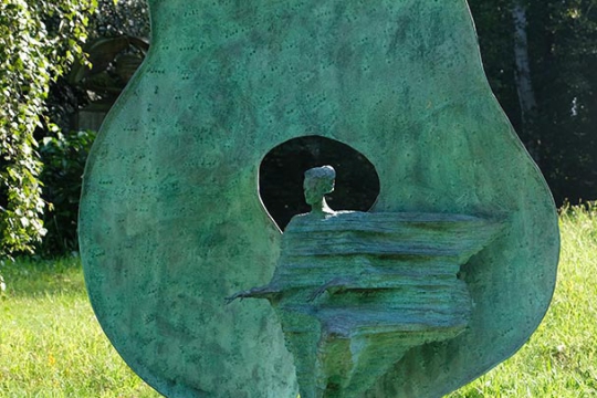 PROJEKT POMNIKA FRYDERYKA CHOPINA, 1995, brąz