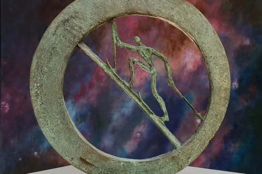 Z CYKLU DYSCYPLINY OLIMPIJSKIE NARCIARSTWO BIEGOWE, 2001, brąz