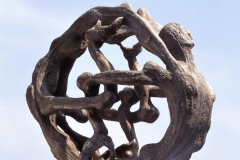 BEFORE THE ORBITING, 1978, aluminium