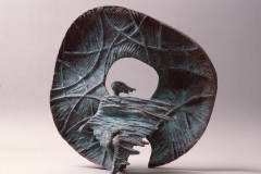 MAQUETTE OF THE FRÉDÉRIC CHOPIN MONUMENT, 1974, bronze