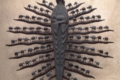 THE GOOD SHEPHERD, 1971, bronze, Rzepiennik Górny