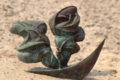 A LONELY VOYAGE, 1991, bronze
