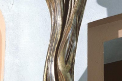 SCULPTURE OF SAINT ZORARD, 1978, polychromed wood, Nowy Sącz Zawada