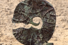 COSMIC TURMOIL, 1972, bronze