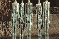 THE WALL OF DEATH, 1992, bronze