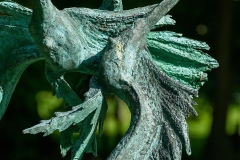 CRANES, 1992, detail