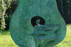 MAQUETTE OF THE FRÉDÉRIC CHOPIN MONUMENT, 1995, bronze