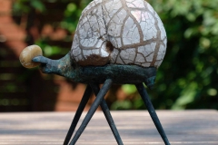 ‘TIMELESS SCULPTURE’ SERIES – SHEEP, 2010, ammonite, bronze
