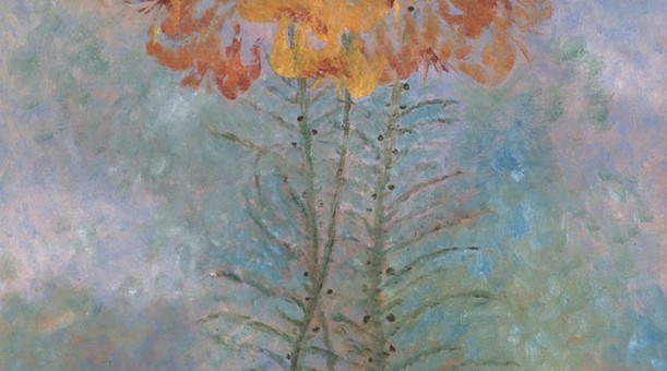 FLOWERS, 1993, oil on canvas