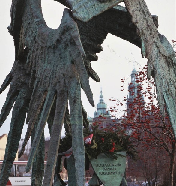 MONUMENT TO THE SOLDIERS OF FIGHTING POLAND, 1992, fragment