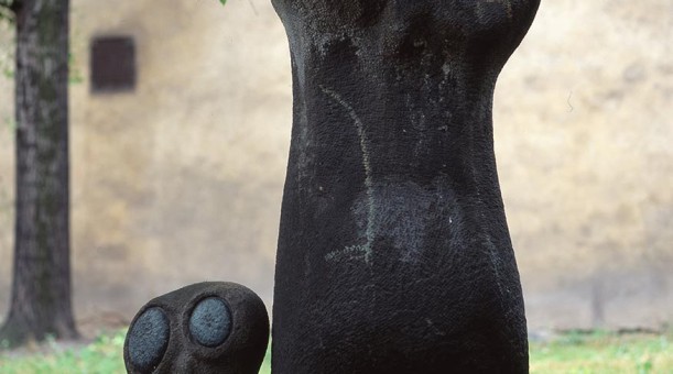 SOWY, 1959, piaskowiec, Kraków, Planty