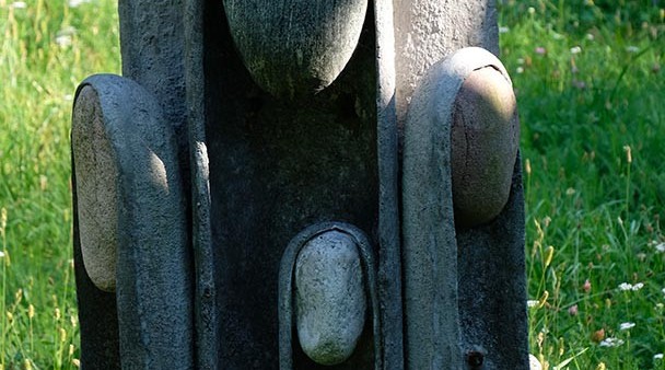 HAGIA SOPHIA, 1968, granit, aluminium