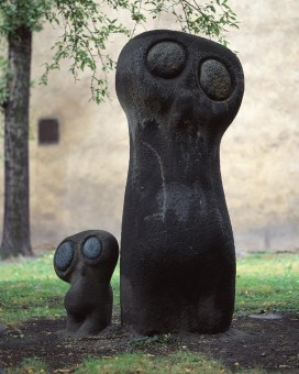 OWLS, 1959, sandstone, Cracow, Planty Park
