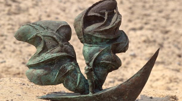 A LONELY VOYAGE, 1991, bronze