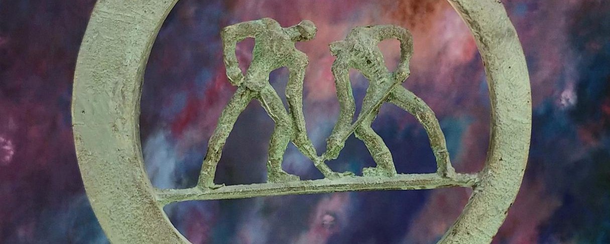 ‘OLYMPIC SPORTS’ SERIES – HOCKEY, 2001, bronze